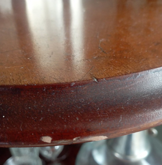 Image 1 of Fraaie Antieke Mahony Etage/Console Wandkast