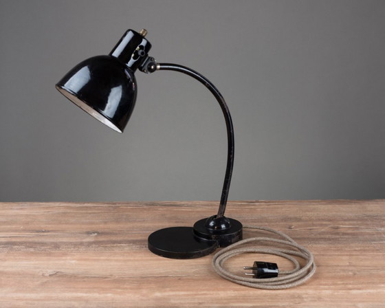 Image 1 of Original Zirax Bauhaus table lamp 1930s – Industrial desk lamp with patina