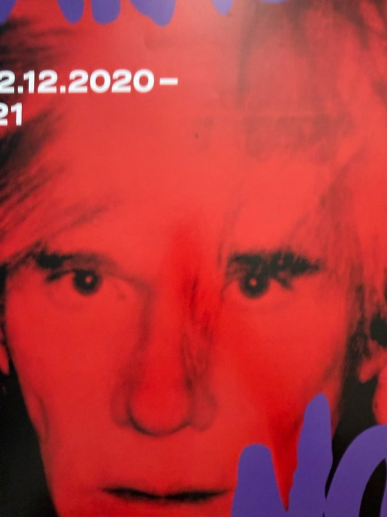 Andy Warhol (1928–1987), Zelfportret (detail), 1986, Museum Ludwig Keulen 2020, tentoonstellingsposter, (photo 6 of 8)