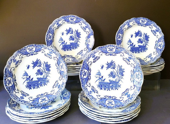 Image 1 of Boch decor DELFT servicio para 12 personas