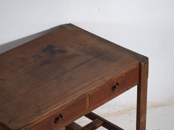 Antiek Japanse tsukue bureau - Late Taisho - Vroege Showa (ca. ) (photo 21 of 40)
