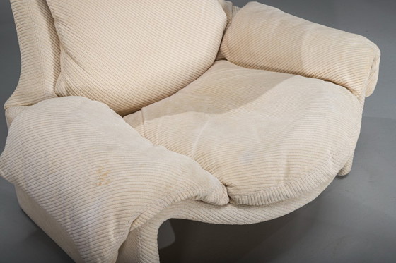 Image 1 of  Chaises et ottomans P60 par Vittorio Introini pour Saporiti, 1960, ensemble de 4