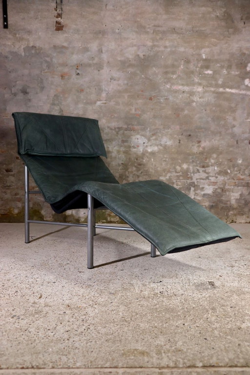 IKEA Skye Sessel aus grün gegerbtem Leder - Tord Björklund