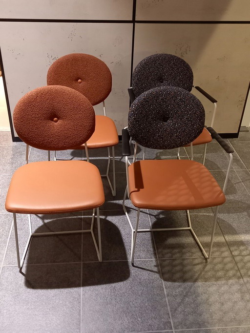 Sedia da pranzo Bert Plantagie Daisy (set di 4)