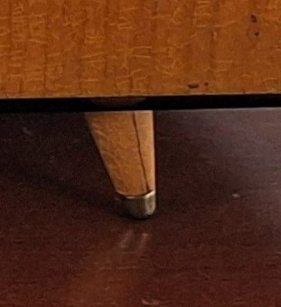 Image 1 of Vintage Art Deco Table Clock, Franz Hermle, Hald 1960s