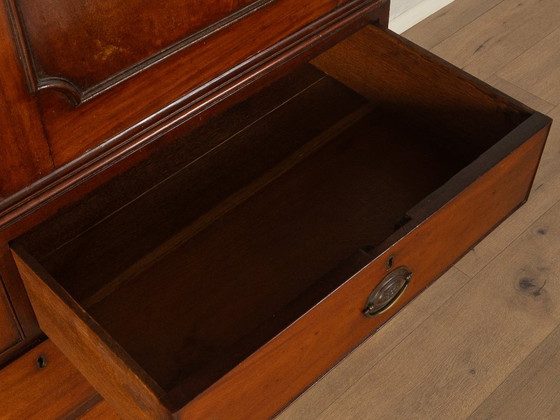 Wäscheschrank aus den 1840er Jahren, viktorianisch, Kleiderschränke, Holz, Braun, Vintage (Foto 9 von 11)