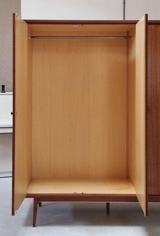 Mid Century Wardrobe, Wood, Brown (photo 10 of 23)