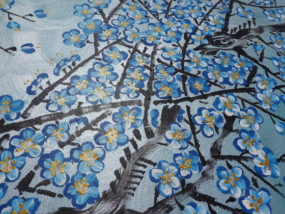 Sakura J538 - Grande Peinture Originale – Peintures et dessins, Canvas (photo 14 of 17)