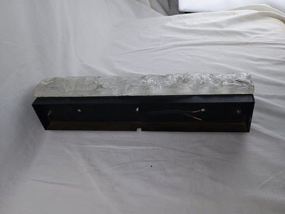 Image 1 of Vintage brutalistische wandlamp J.T. Kalmar Oostenrijkse lamp uit het midden van de 20e eeuw