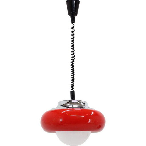 Lampada a sospensione Meblo di Harvey Guzzini, anni '70