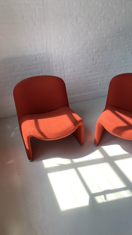 Artifort Alky Stühle Rot 2x