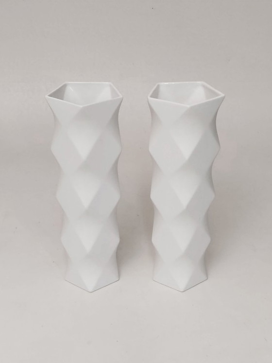 Vase Set B&B Italia "Joker" – Ceramic, Vintage (photo 7 of 15)