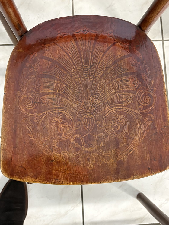 Image 1 of 6x Luterma Art Niveau antike Stühle