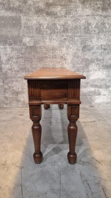 Image 1 of Vintage antieke sidetable bureau hal tafel keuken bijzettafel Frankrijk 