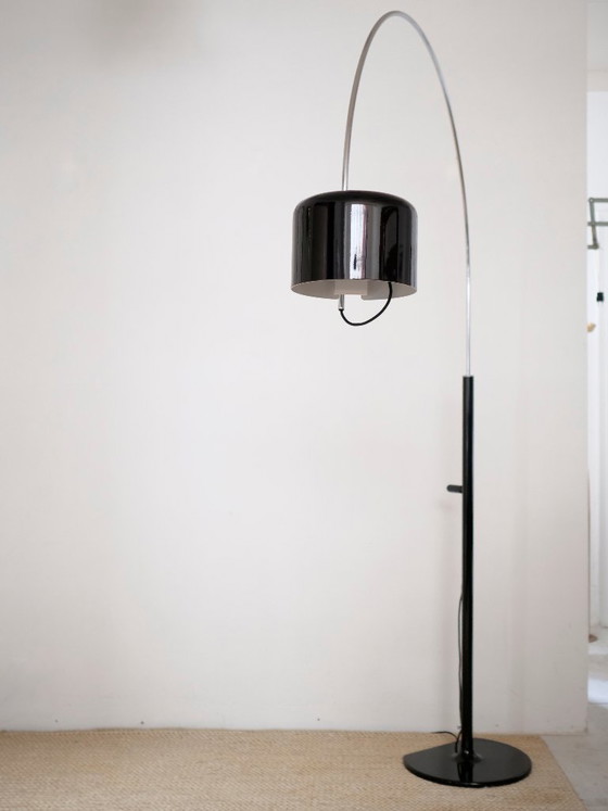 Image 1 of joe colombo coupe arc floor lamp for Oluce 70s