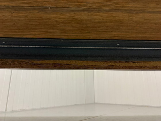 Image 1 of Langer, niedriger Fernsehtisch aus Wenge, 1970er Jahre