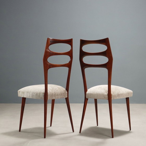 Image 1 of Set of 5 1950s Chairs
