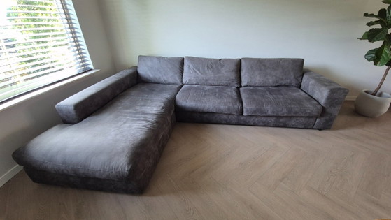 IN.HOUSE Revello canapé d'angle avec méridienne (microfibre), In House, Canapés d'angle, Cuir, Gris, Modern (photo 2 sur 6)