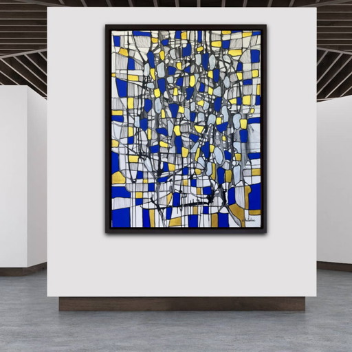 Natia Antadze Composition abstraite XXL