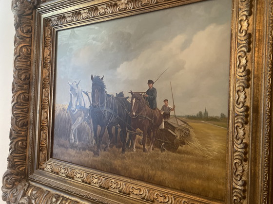 Image 1 of John Paymans Paints Horse and Carriage