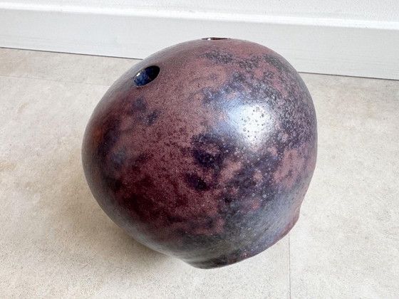 1x Magnifique objet/vase vintage en céramique d'atelier – Ceramic (photo 3 of 7)