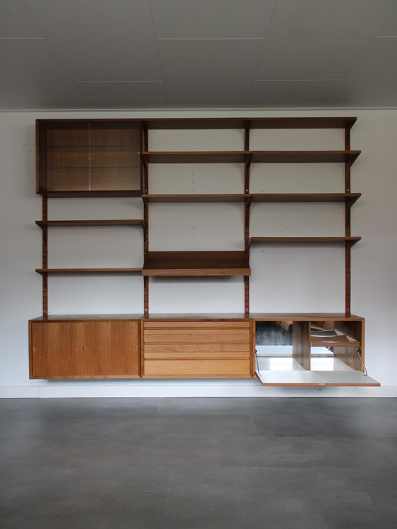 Image 1 of Vintage Danish modular wall system by Poul Cadovius