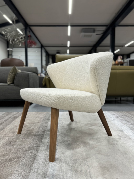 Fauteuil back me up de Montis tissu bouclé