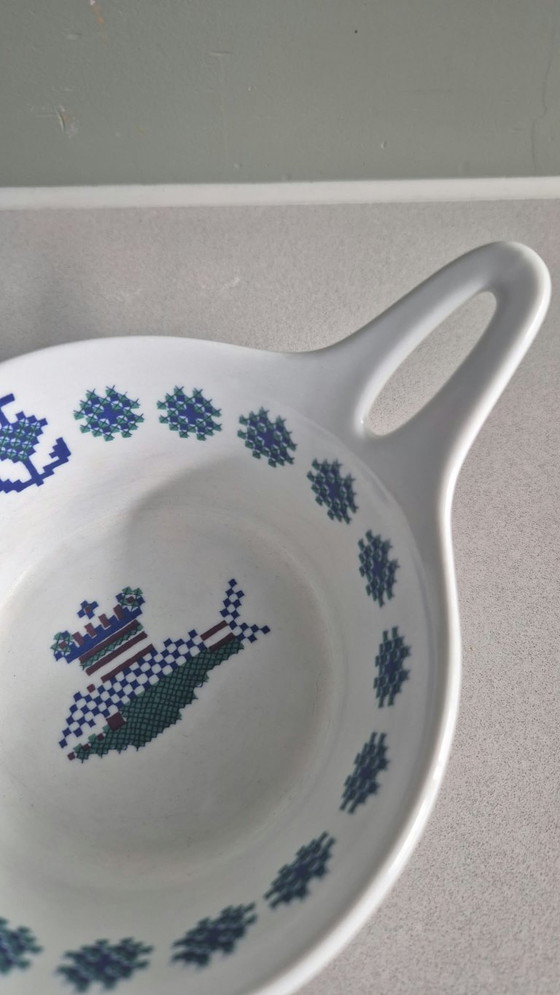 Vintage Figgjo Flint Menu Sauce Boat, 1960s Norwegian Design, Crockery, Ceramic, White (photo 5 of 5)
