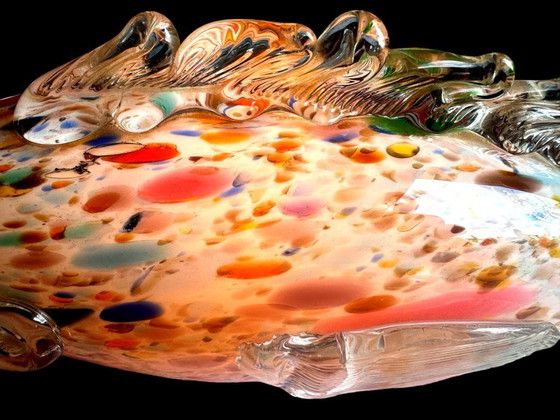 Rare find... Illuminated Murano glass fish... Table lamp (photo 3 of 5)