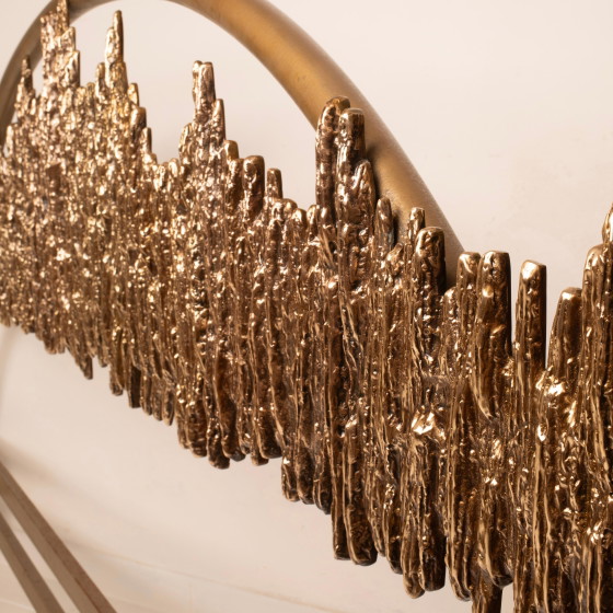 Luciano Frigerio Brutalista Aurora Letto Scultoreo King Size in Ottone – Materassi e reti, Bronze, Brass (photo 23 of 26)