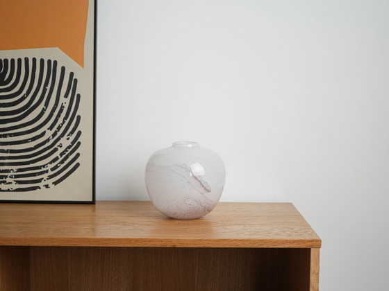 Image 1 of Glass vase, Danish design, 1970s, made in Denmark
