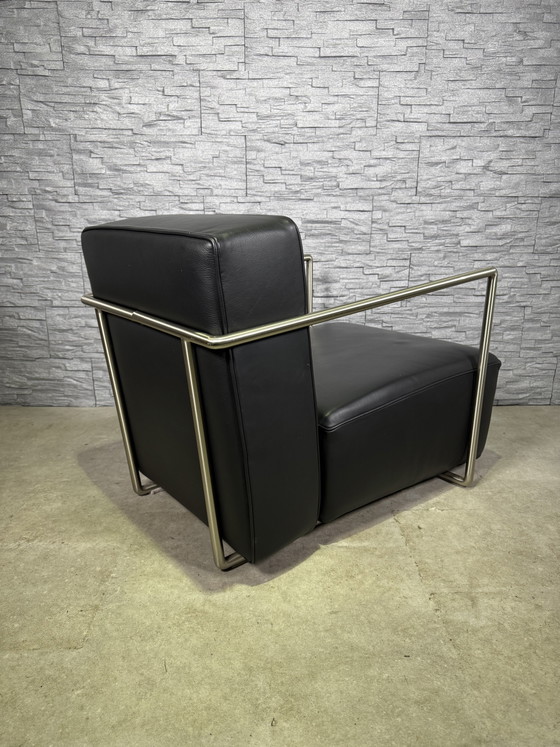 Flexform A.B.C. Sillón Antonio Citterio – Sillones, Leather, Metal, Modern (photo 4 of 13)