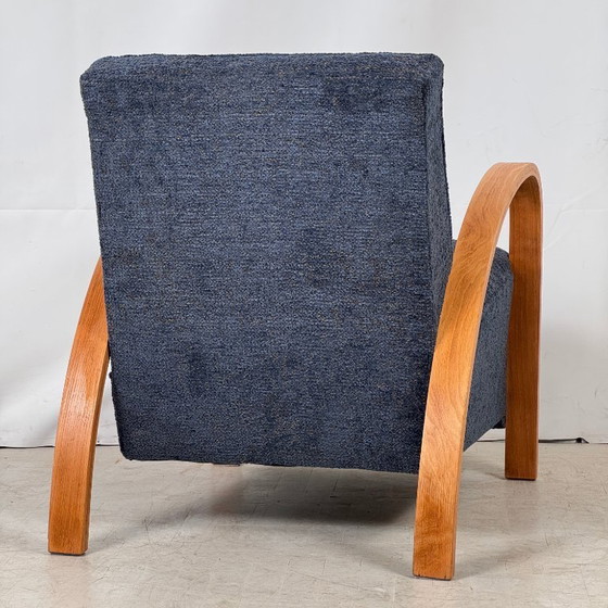 Image 1 of French Art Deco Armchair, 1930s – Fully Refurbished