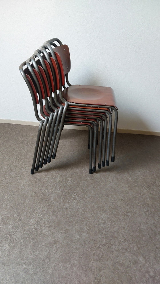 Sedie Gispen – Sedie da pranzo, Iron (photo 5 of 6)