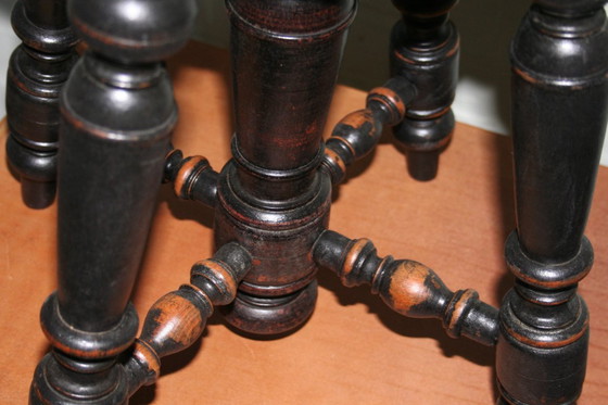 Image 1 of Antique piano stool from Music Room