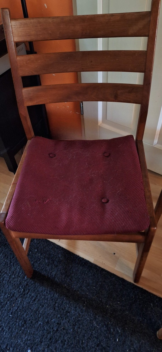 Image 1 of Juego de 6 sillas de comedor KP Mobler Kurt Ostervig