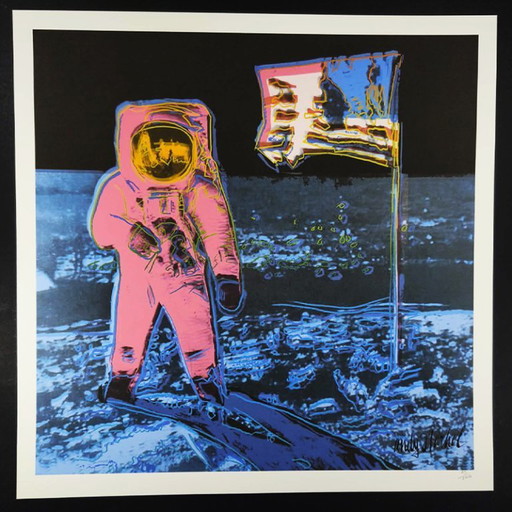 Litografia in edizione limitata di Andy Warhol, realizzata da CMOA e numerata a matita.
