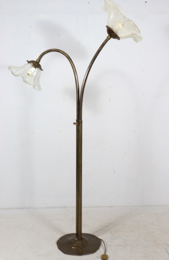 Image 1 of Brutalist floor lamp/floor lamp by Lothar Klute, Germany, 1980s