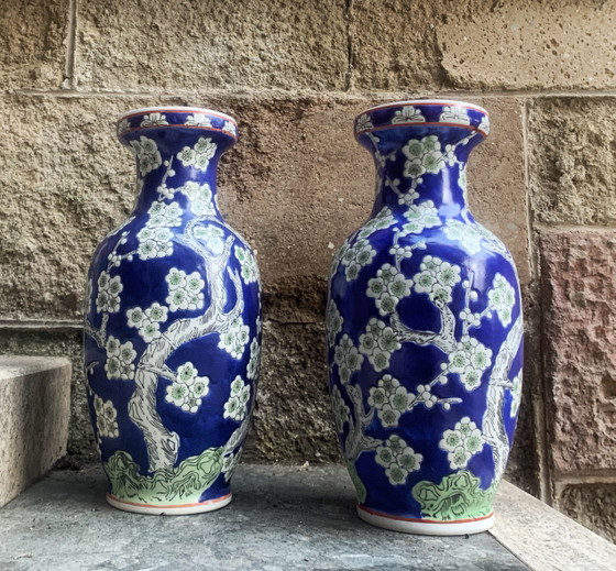 Image 1 of Pair of original Chinese cases 31cm 1974