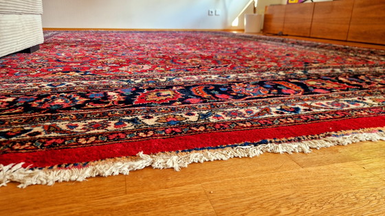 Handknotted Persian Rug Mashad/Mashhad 290×380 cm – Vintage – Rugs & carpets, Wool (photo 8 of 9)