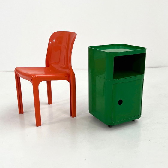 Mobile contenitore Componibili verde di Anna Castelli per Kartell, anni '70 – Armadi contenitori, Plastic (photo 6 of 8)