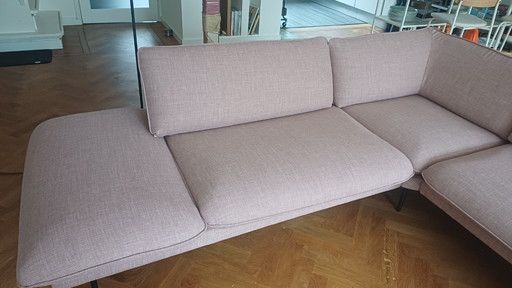 Sofá de diseño Sav&Okse, en forma de L con otomana