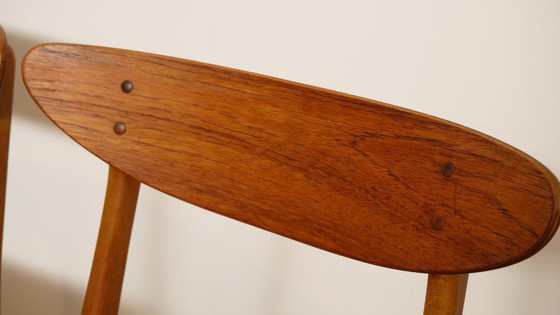 Image 1 of 8 x sedia da pranzo | Farstrup | Modello 210 | rivestire