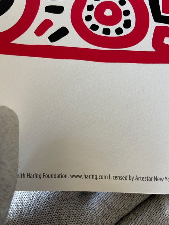 Image 1 of Keith Haring after (1958-1990), Fun Gallery Exibition, 1983, copyright Keith Haring Foundation, Licensed by Artestar New York.