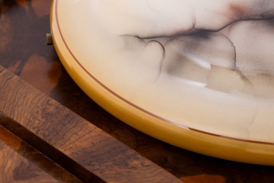 Image 1 of Lámpara de techo Art Déco, Polonia, años 50.