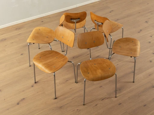  Egon Eiermann, Model Se 68, Eetkamerstoelen