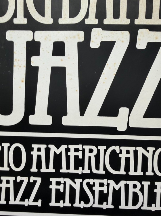 Image 1 of Affiche du concert Paradiso Jazz, Rio Americano Jazz Ensemble, Vintage, Amsterdam