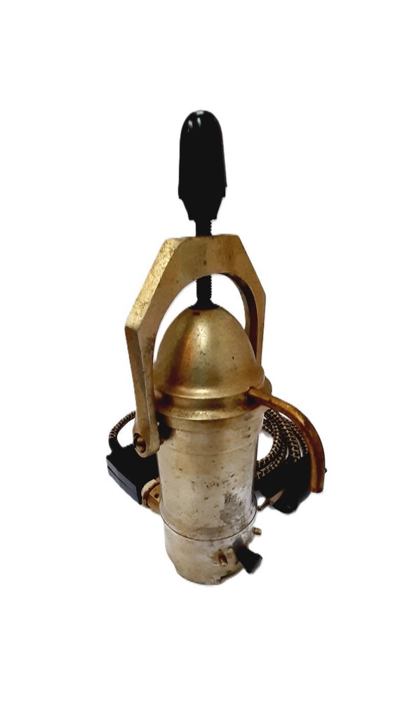 Image 1 of Vintage aluminium elektrisch koffiezetapparaat uit de jaren 70