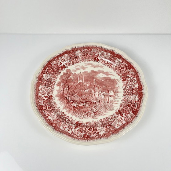 Image 1 of Large round dish "Burgenland", Villeroy & Boch, red