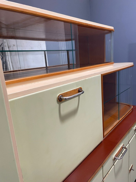 Image 1 of Mobile buffet cecoslovacco d'epoca di Tatra Nábytok - 1960 Mid-Century